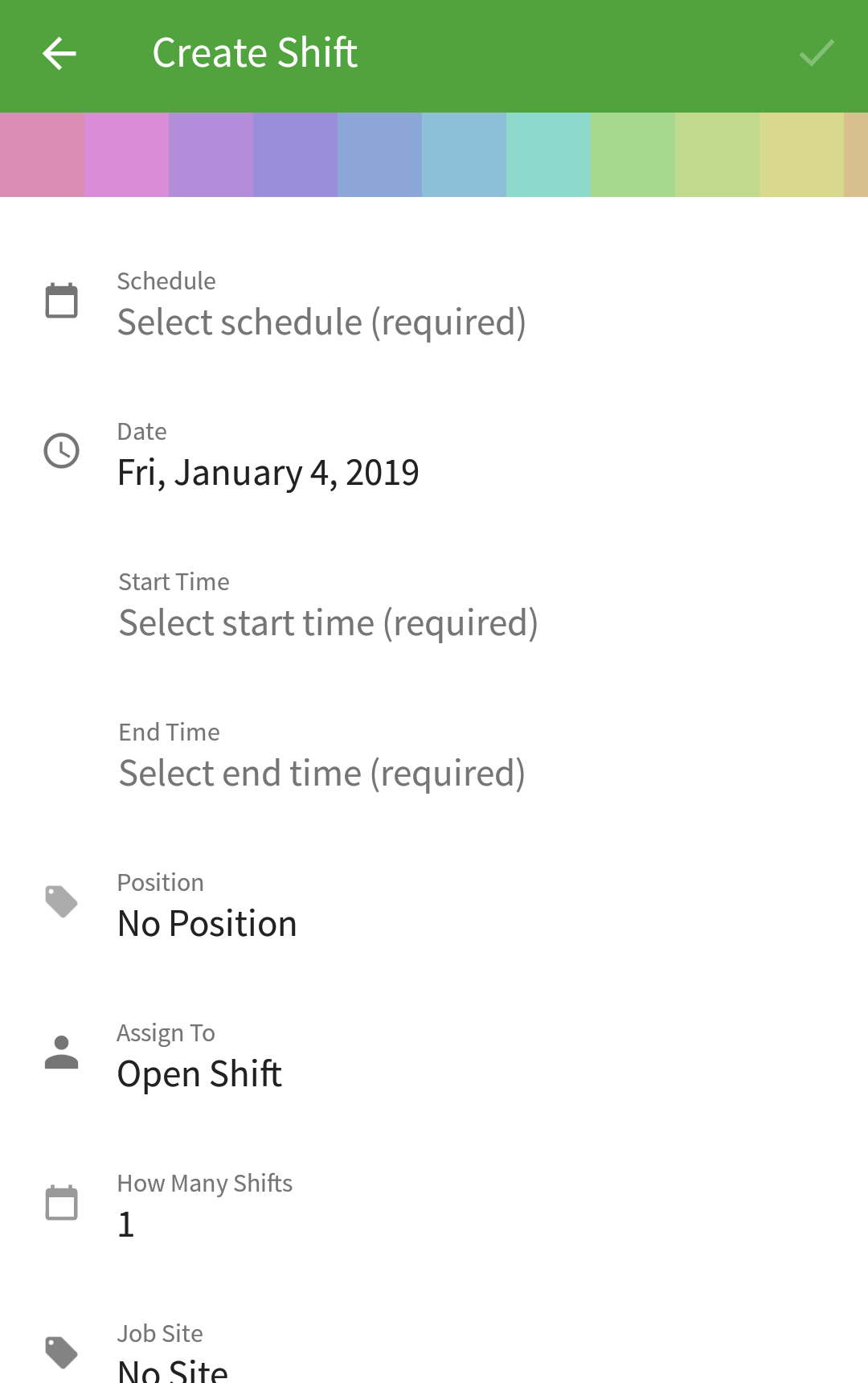 scheduling a shift when i work help center schedule shift