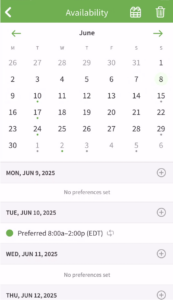 Avaiable All Week Setting Your Availability – When I Work Help Center