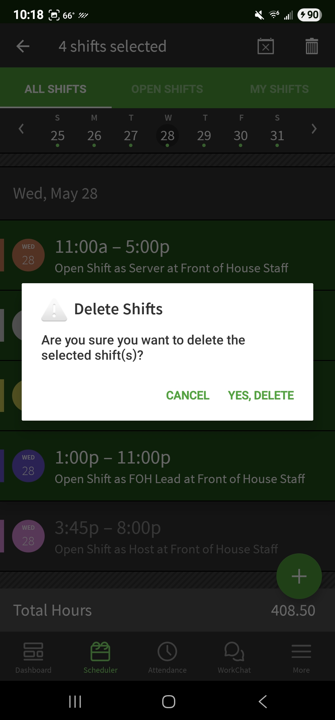 Scheduling a Shift – When I Work Help Center