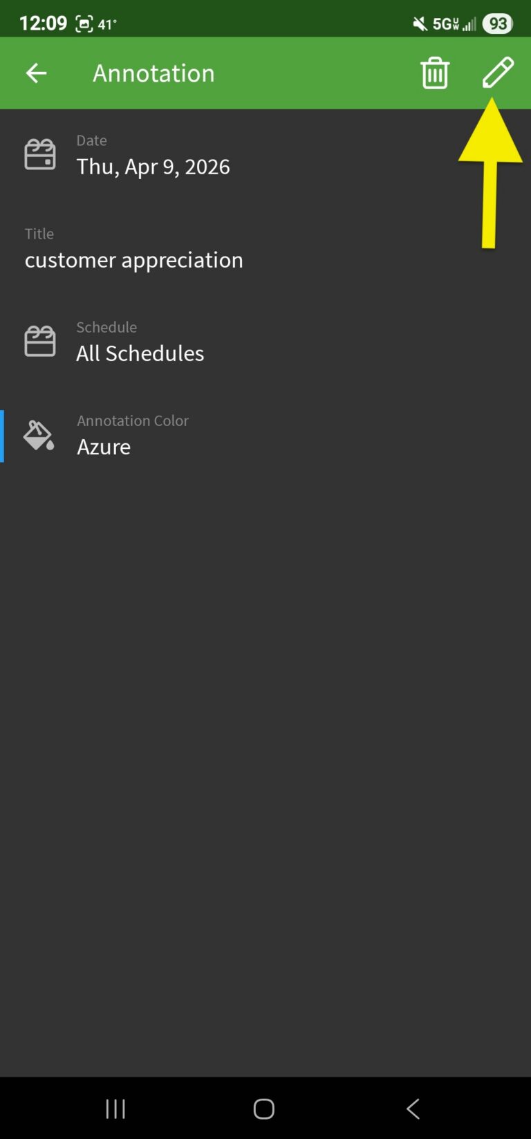 Using Annotations – When I Work Help Center