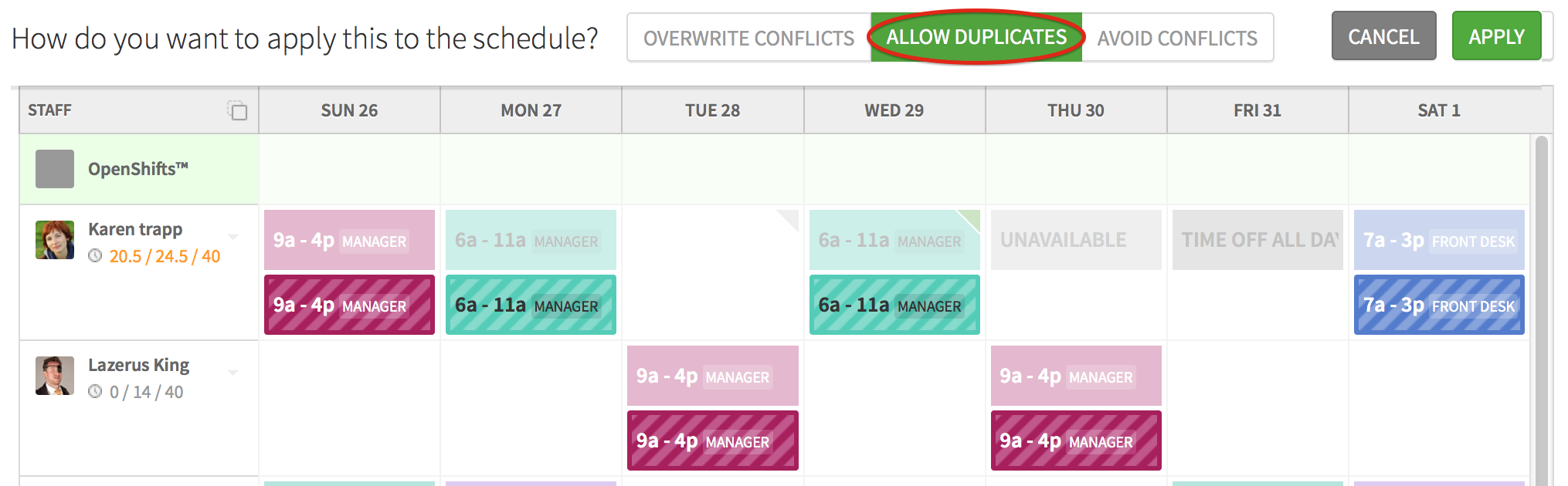 pitman schedule
