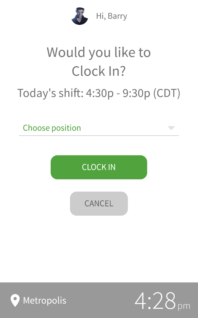 Clocking an Employee In or Out (Scheduling App) When I Work Help Center