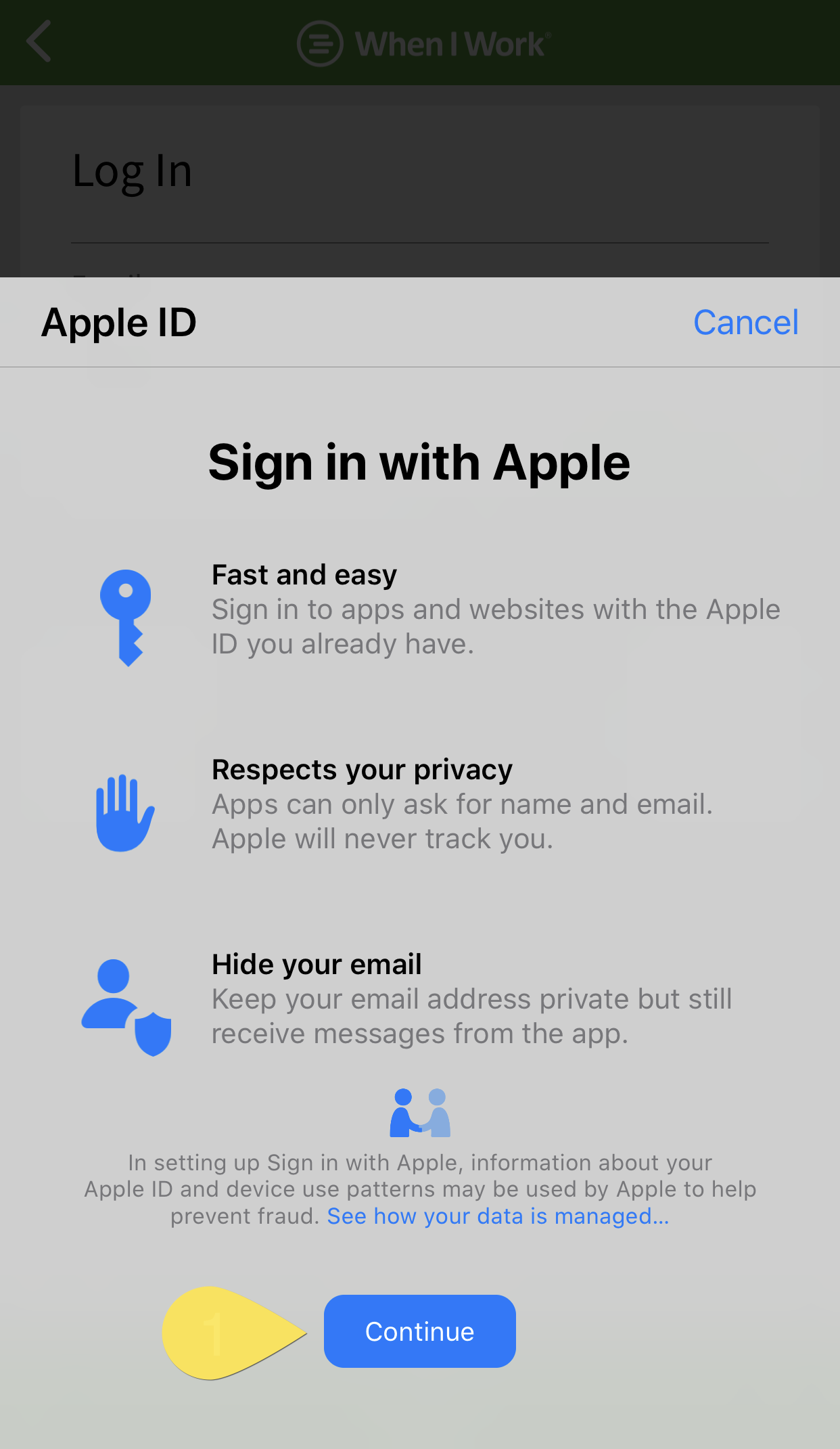 Signing In With Your Apple ID When I Work Help Center