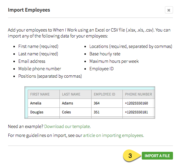employee hours spreadsheet