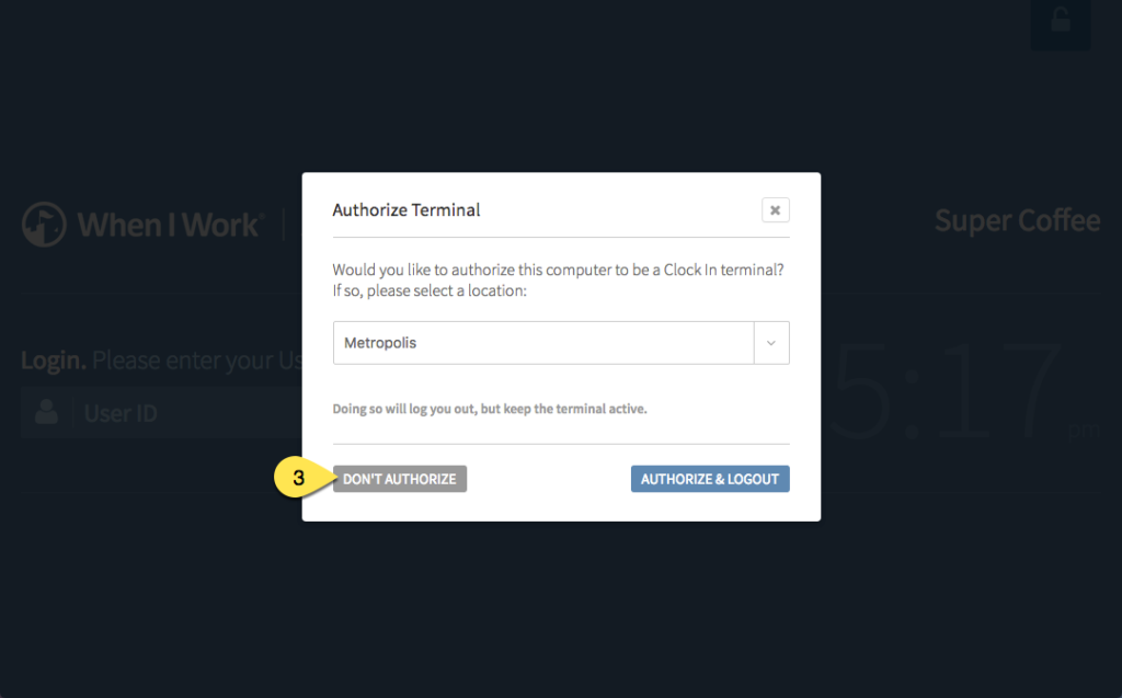 Clocking an Employee In or Out When I Work Help Center