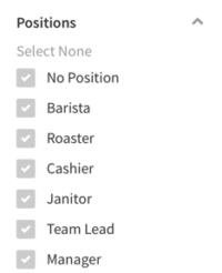 Position Filter