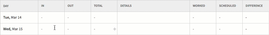 editing your time sheet when i work help center