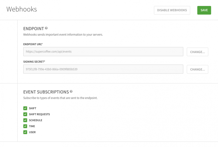 Webhooks Reference – When I Work Help Center